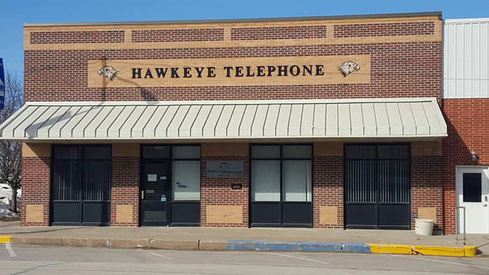 Hawkeye Telephone Company office